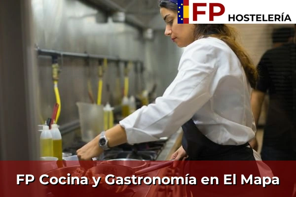 FP Cocina y Gastronomía en El Mapa