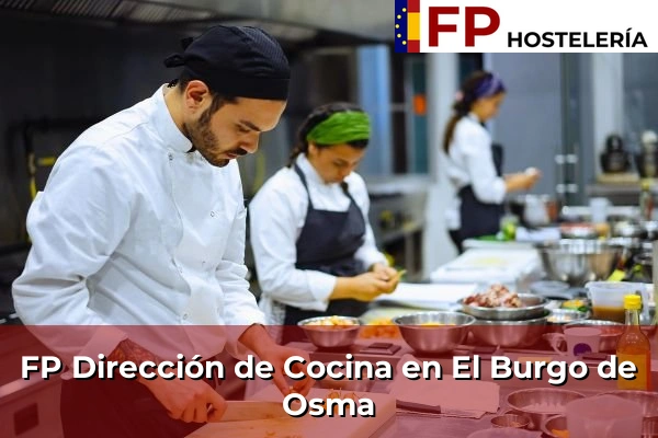FP Dirección de Cocina en El Burgo de Osma